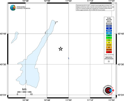 Mappa MCS - territori località