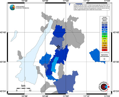 Mappa MCS - territori comuni