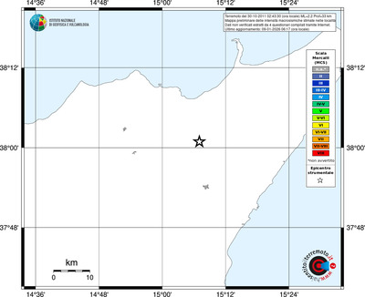 Mappa MCS - territori località