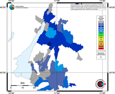 Mappa MCS - territori comuni