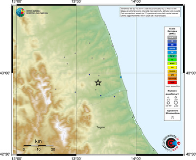 Mappa EMS - località