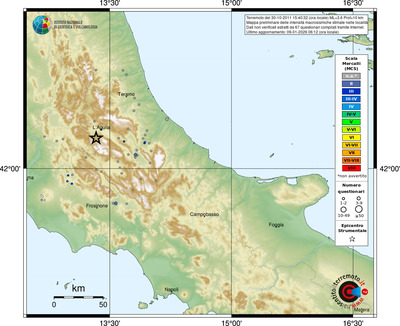 Mappa MCS - località