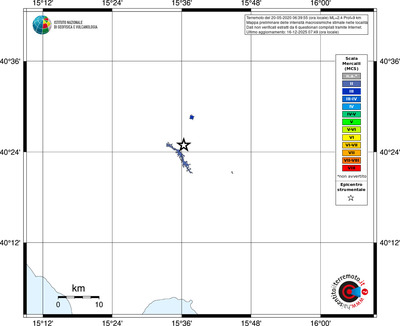 Mappa MCS - territori località