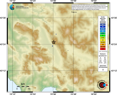 Mappa MCS - località