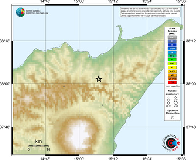 Mappa EMS - località