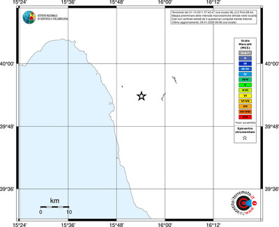 Mappa MCS - territori località