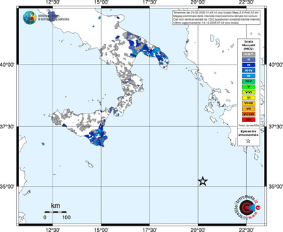 Mappa MCS - territori comuni