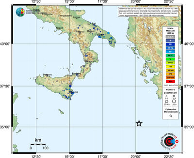 Mappa MCS - località