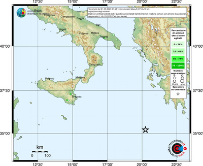 Mappa comuni con almeno 3 questionari