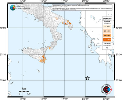 Mappa territorio comunale con almeno 3 questionari