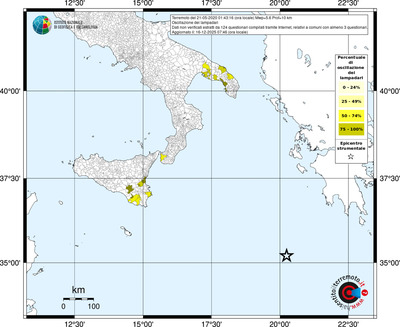 Mappa territorio comunale con almeno 3 questionari