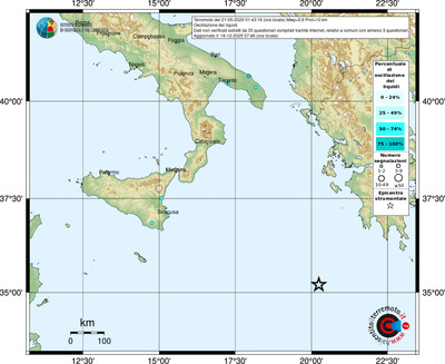 Mappa comuni con almeno 3 questionari