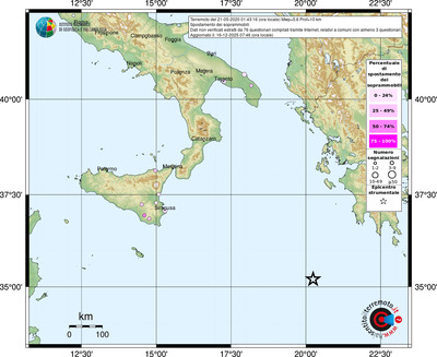 Mappa comuni con almeno 3 questionari