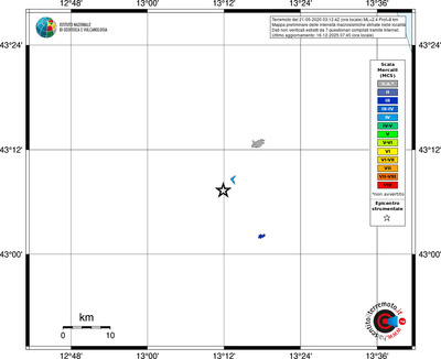 Mappa MCS - territori località