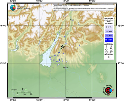 Mappa comuni con almeno 3 questionari
