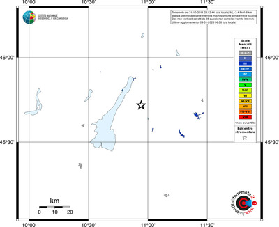 Mappa MCS - territori località