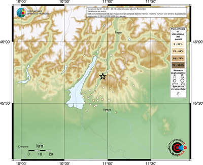 Mappa comuni con almeno 3 questionari