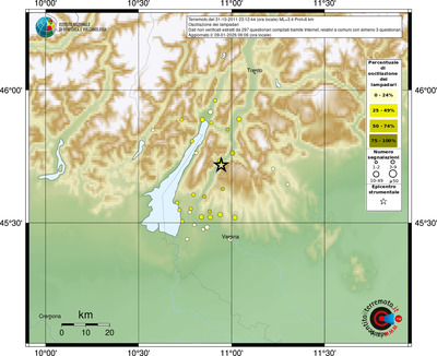 Mappa comuni con almeno 3 questionari