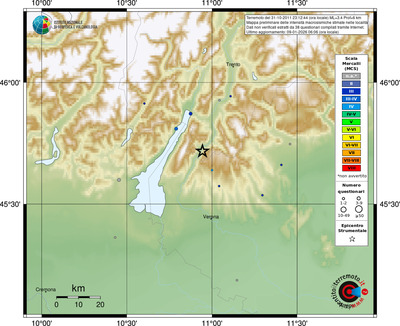 Mappa MCS - località