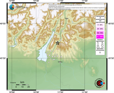 Mappa comuni con almeno 3 questionari