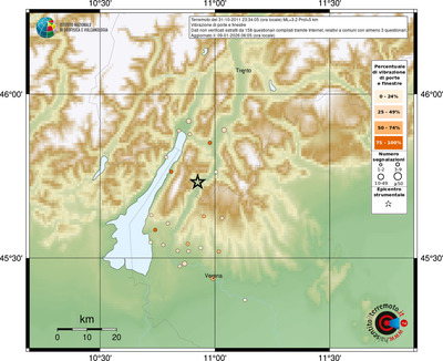 Mappa comuni con almeno 3 questionari