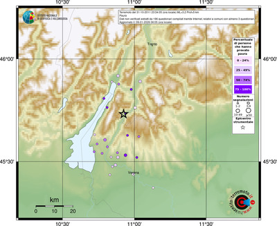 Mappa comuni con almeno 3 questionari