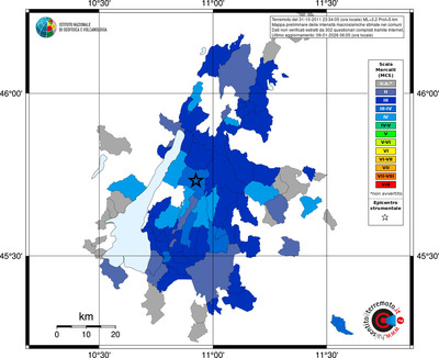 Mappa MCS - territori comuni