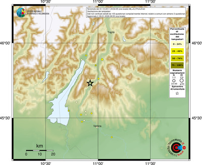 Mappa comuni con almeno 3 questionari