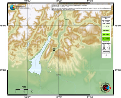 Mappa comuni con almeno 3 questionari