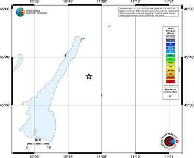 Mappa EMS - territori località
