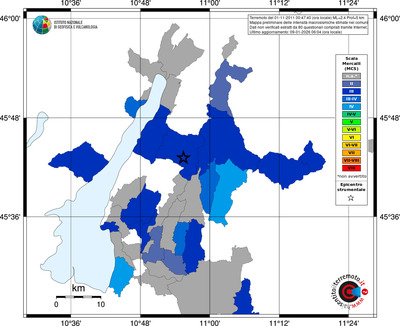 Mappa MCS - territori comuni