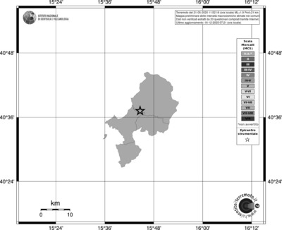 Mappa MCS - territori comuni