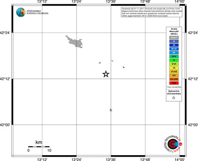Mappa MCS - territori località