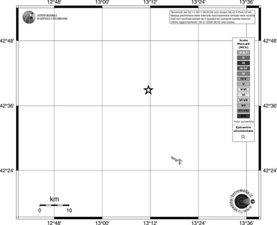 Mappa MCS - territori località