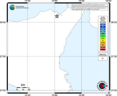 Mappa MCS - territori località
