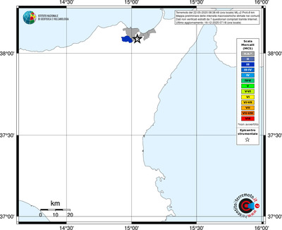 Mappa MCS - territori comuni