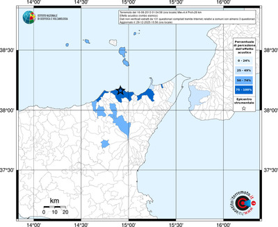 Mappa territorio comunale con almeno 3 questionari
