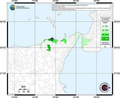 Mappa territorio comunale con almeno 3 questionari