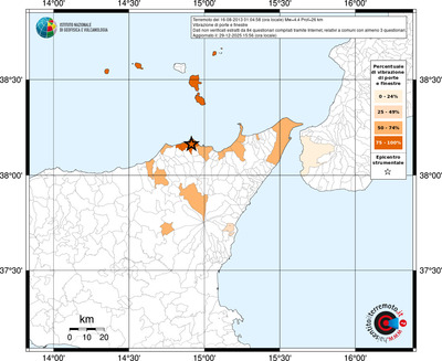 Mappa territorio comunale con almeno 3 questionari