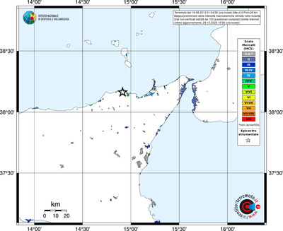 Mappa MCS - territori località