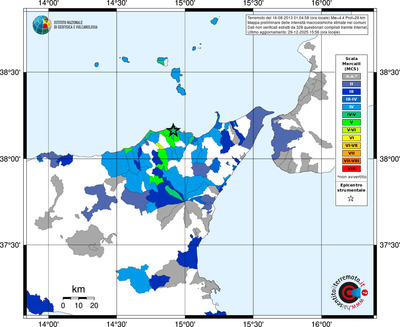 Mappa MCS - territori comuni