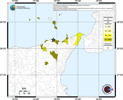 Mappa territorio comunale con almeno 3 questionari