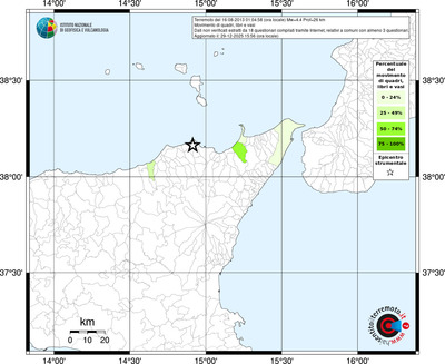 Mappa territorio comunale con almeno 3 questionari