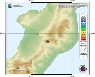 Mappa EMS - località