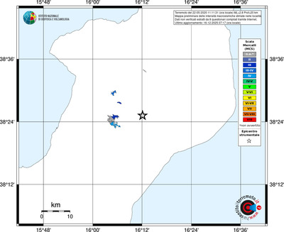 Mappa MCS - territori località