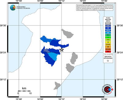 Mappa MCS - territori comuni