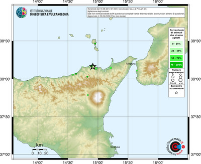 Mappa comuni con almeno 3 questionari