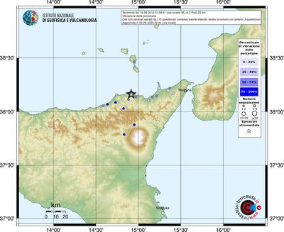 Mappa comuni con almeno 3 questionari