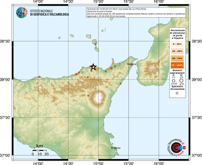 Mappa comuni con almeno 3 questionari