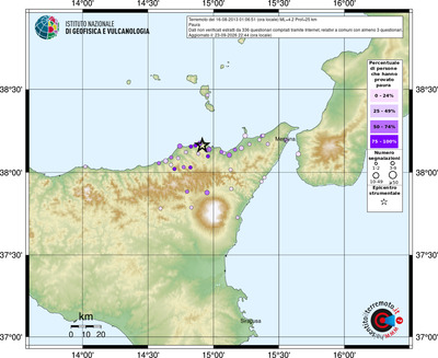Mappa comuni con almeno 3 questionari